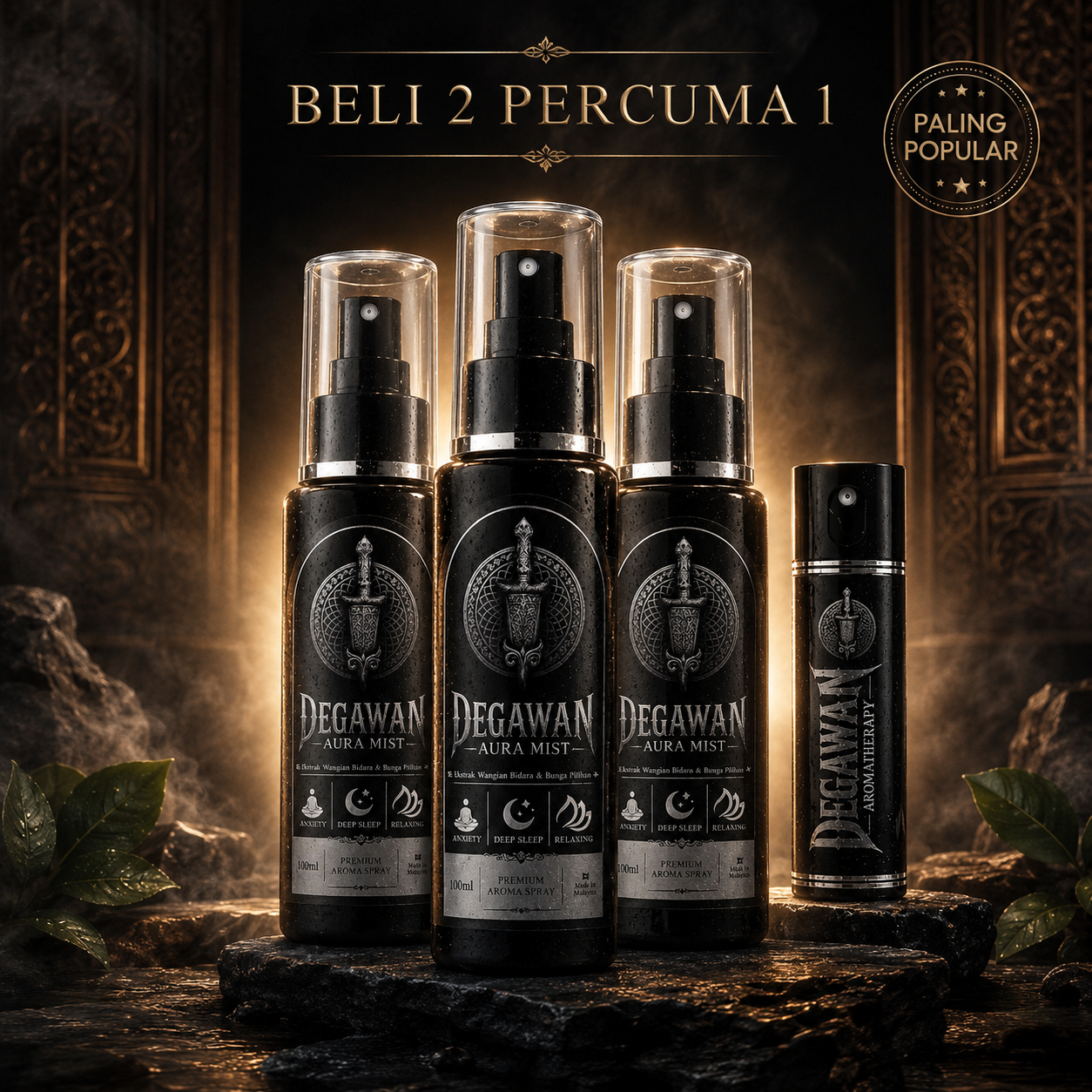 Pakej Beli 2 Percuma 1 Degawan Aura Mist